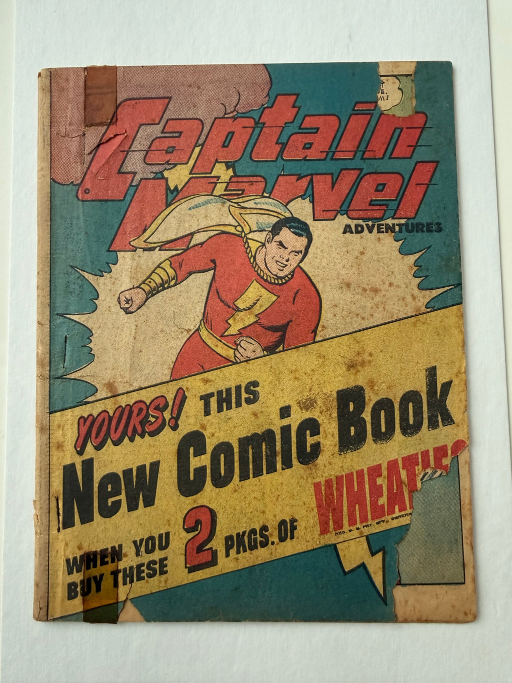 Captain Marvel Wheaties