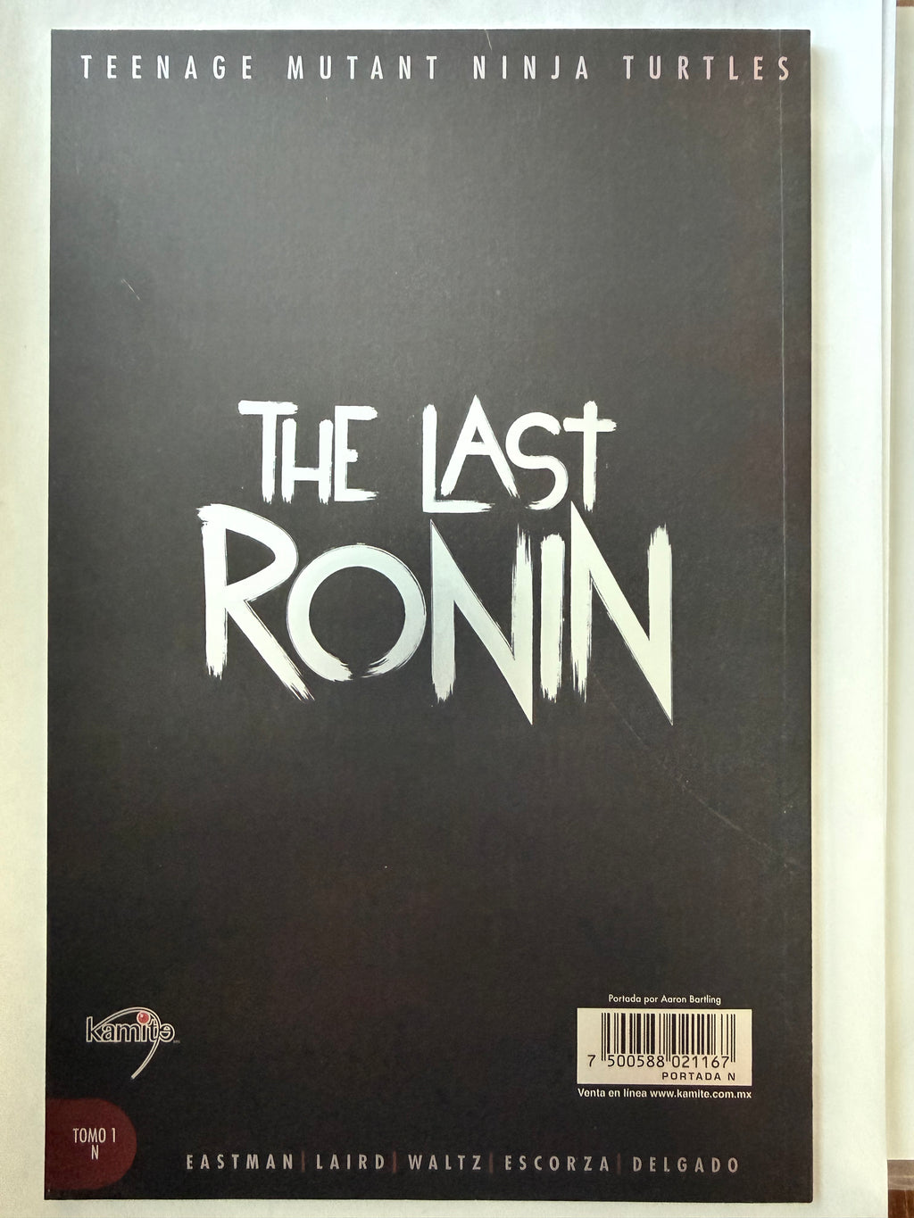 TMNT: The Last Ronin Mexican Foil Virgin Variant (Editorial Kamite)