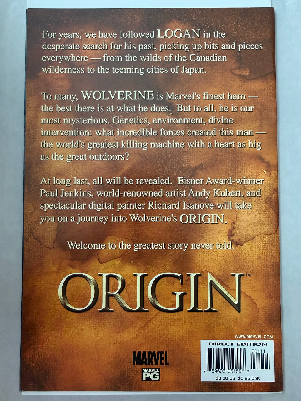 Wolverine: The Origin